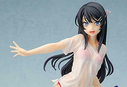 Chara-ani Seishun Buta Yaro Mai Sakurajima: Water Gun Date Ver. 1/7 Scale Figure- Japan Figure Store - #1 Bring To You The Best Japanese Goods