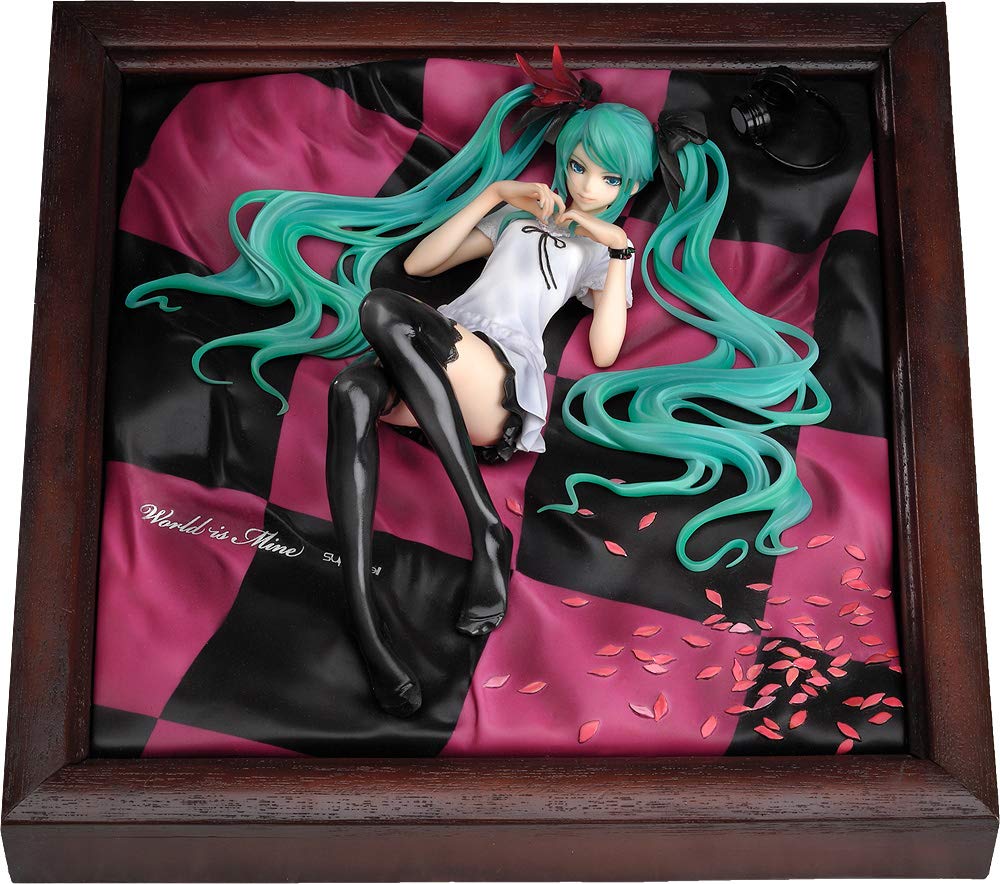 Good Smile Company Supercell Feat Miku Hatsune World Is Mine Brown Frame Japanese Model Toys- Japan Figure Store - #1 Bring To You The Best Japanese Goods