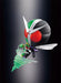 Chibi-arts Masked Kamen Rider W Cyclone Joker Action Figure Bandai- Japan Figure Store - #1 Bring To You The Best Japanese Goods