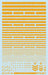 Chipping Decal Line Orange Yellow- Japan Figure Store - #1 Bring To You The Best Japanese Goods
