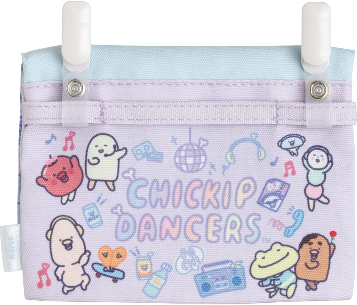 San-X Chiquip Dancers Music Pocket Pouch - Model CA28801- Japan Figure Store - #1 Bring To You The Best Japanese Goods