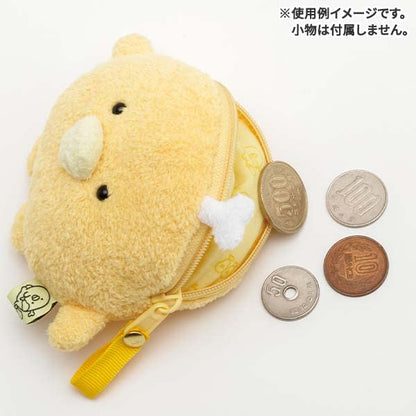 San-X Chiquip Dancers Plush Coin Case Hone Chicken Design Model CK67801- Japan Figure Store - #1 Bring To You The Best Japanese Goods
