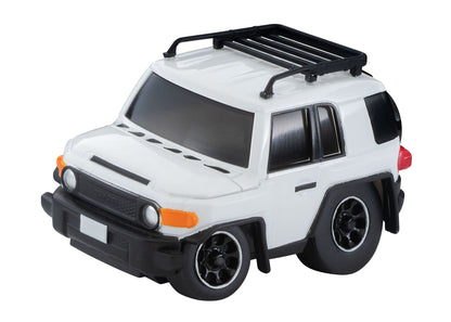 Tomytec Toyota FJ Cruiser White QS-07A - Choro Q's Finished Model 323556- Japan Figure Store - #1 Bring To You The Best Japanese Goods
