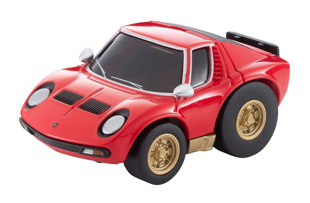 Tomytec Red Lamborghini Miura SV - Choro Qzero Z-73A Finished Product 314042- Japan Figure Store - #1 Bring To You The Best Japanese Goods