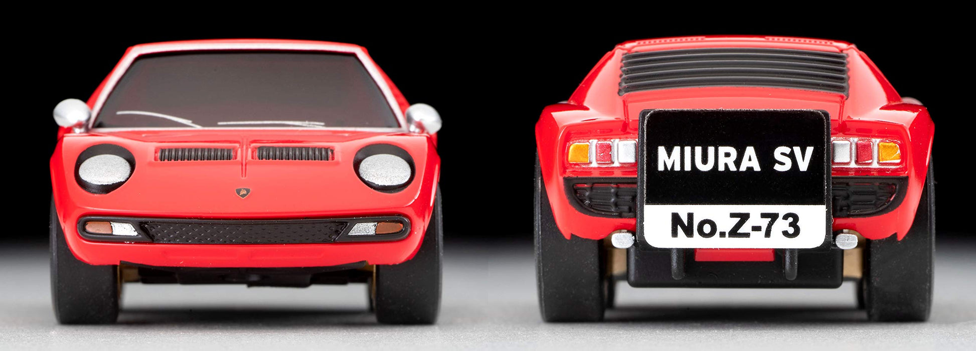 Tomytec Red Lamborghini Miura SV - Choro Qzero Z-73A Finished Product 314042- Japan Figure Store - #1 Bring To You The Best Japanese Goods