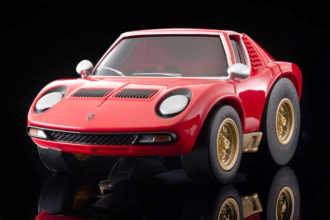 Tomytec Red Lamborghini Miura SV - Choro Qzero Z-73A Finished Product 314042- Japan Figure Store - #1 Bring To You The Best Japanese Goods