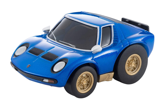 Tomytec Lamborghini Miura SV Blue Choro Qzero Z-73B Finished Product 314059- Japan Figure Store - #1 Bring To You The Best Japanese Goods
