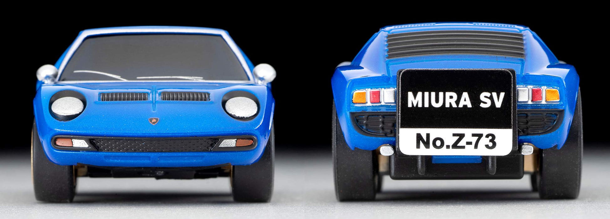 Tomytec Lamborghini Miura SV Blue Choro Qzero Z-73B Finished Product 314059- Japan Figure Store - #1 Bring To You The Best Japanese Goods