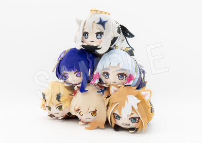 Chugaikogyo Genshin Mochikororin Plush Mascot Vol.3 1Box 80Mm Polyester- Japan Figure Store - #1 Bring To You The Best Japanese Goods