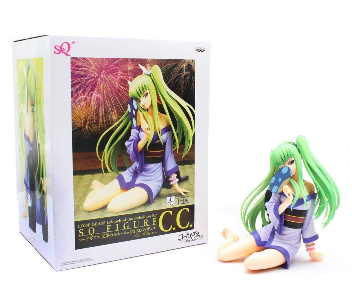 Banpresto Code Geass Sq Figure Cc Yukata Ver. - Japan- Japan Figure Store - #1 Bring To You The Best Japanese Goods