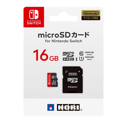HORI 16Gb Microsd Card For Nintendo Switch- Japan Figure Store - #1 Bring To You The Best Japanese Goods