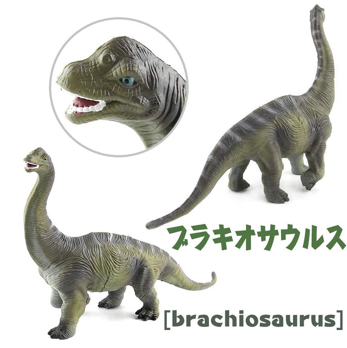Corper Toys Dinosaur 3pc Set: Styracosaurus Plesiosaur Brachiosaurus- Japan Figure Store - #1 Bring To You The Best Japanese Goods