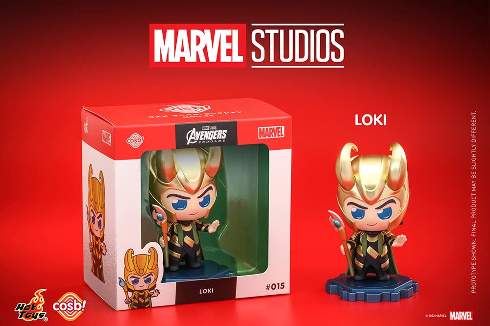 Cosbi Marvel Collection Movie Avengers/Endgame Loki #015 Non-Scale Figure Green Height Approx. 8Cm Cbx044- Japan Figure Store - #1 Bring To You The Best Japanese Goods