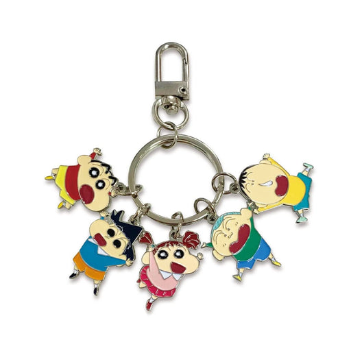 Crayon Shinchan Key Ring Kasukabe Defense Force 2 Japan Ks-Kr042- Japan Figure Store - #1 Bring To You The Best Japanese Goods