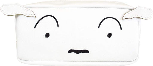 T'S FACTORY Crayon Shin-Chan Close Up Pen Case Shiro- Japan Figure Store - #1 Bring To You The Best Japanese Goods