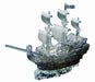 Beverly Crystal Puzzle 98 Pieces Pirate Ship Black 50141 With Display Light 3D Ship Puzzle- Japan Figure Store - #1 Bring To You The Best Japanese Goods