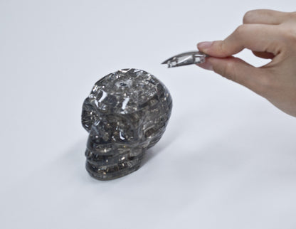 Beverly Crystal 3D Puzzle 50128 Black Skull Japanese 3D Puzzles Crystal Puzzle Toy- Japan Figure Store - #1 Bring To You The Best Japanese Goods