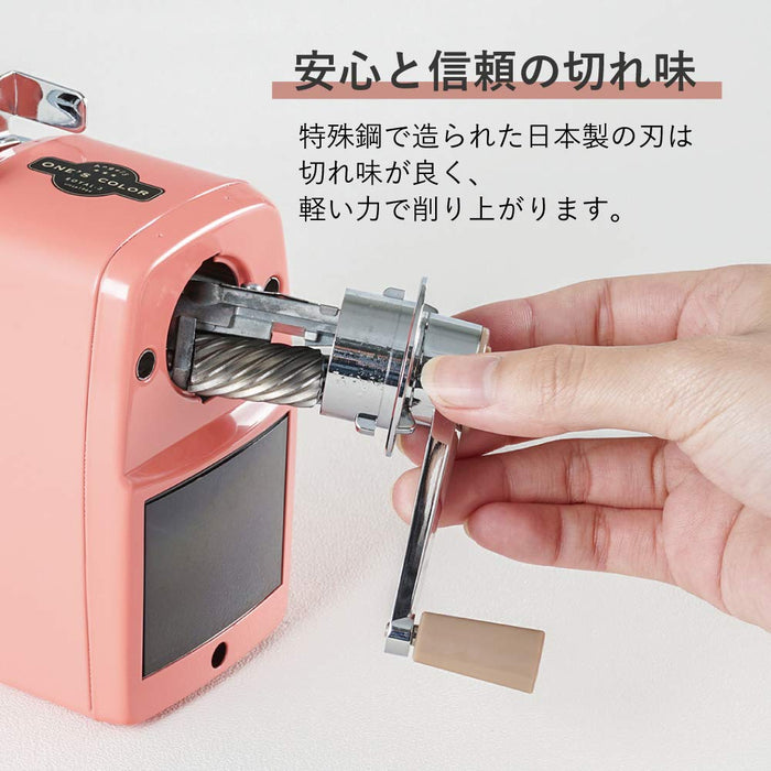 Carl Desktop Pencil Sharpener Angel 5 Royal 3 Cream Pink- Japan Figure Store - #1 Bring To You The Best Japanese Goods