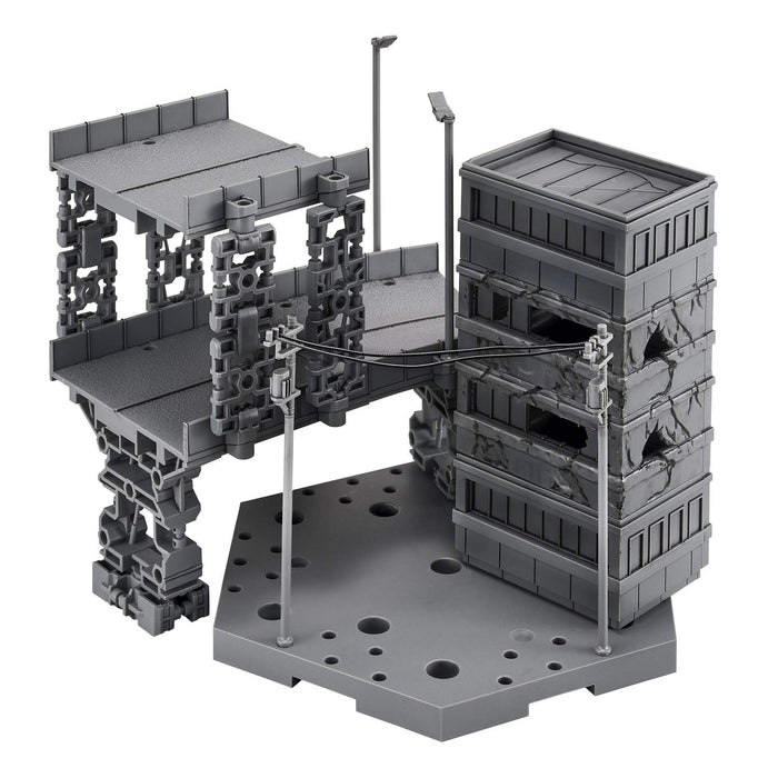 BANDAI 30Mm 1/144 Customize Scene Base City Ver. Plastic Model- Japan Figure Store - #1 Bring To You The Best Japanese Goods
