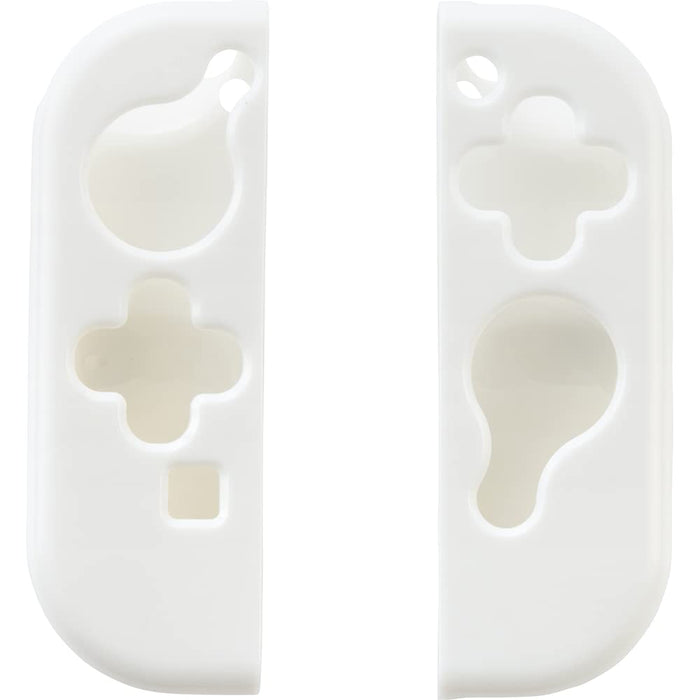 Cyber Gadget Eco Series TPU Grip Cover White - Switch- Japan Figure Store - #1 Bring To You The Best Japanese Goods