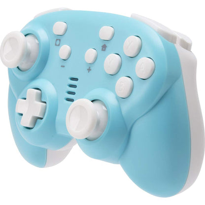 Cyber Gadget Mini Wireless Gyro Controller for Switch - Light Blue X Cream- Japan Figure Store - #1 Bring To You The Best Japanese Goods