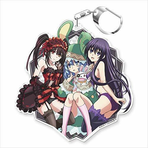 Date A Live Acrylic Key Chain Tohka Kurumi Yoshino Anime - Japan Figure
