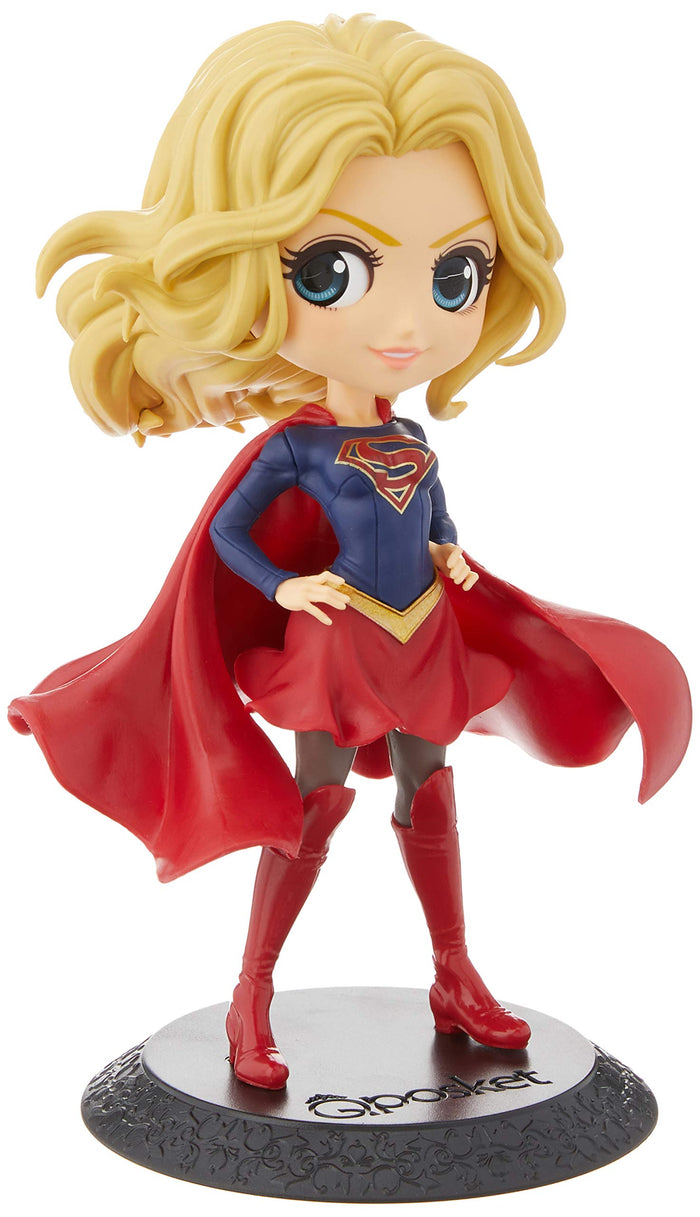 Banpresto Dc Comics Q Posket Supergirl Figure Normal Color Ver. - Japan- Japan Figure Store - #1 Bring To You The Best Japanese Goods