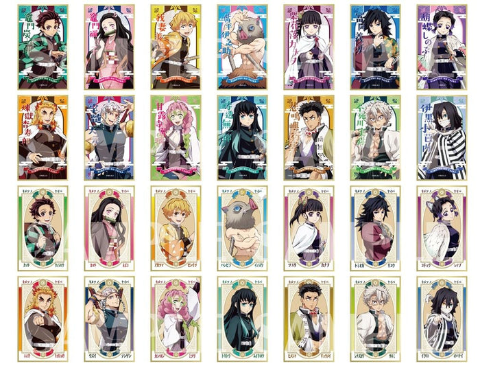 Ensky Japan Demon Blade Picture Card Colored Paper Collection 14 Box- Japan Figure Store - #1 Bring To You The Best Japanese Goods