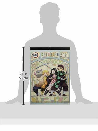 Demon Slayer Kimetsu 2021 Calendar Wall-mounted B3 Size Nezuko Tanjiro- Japan Figure Store - #1 Bring To You The Best Japanese Goods