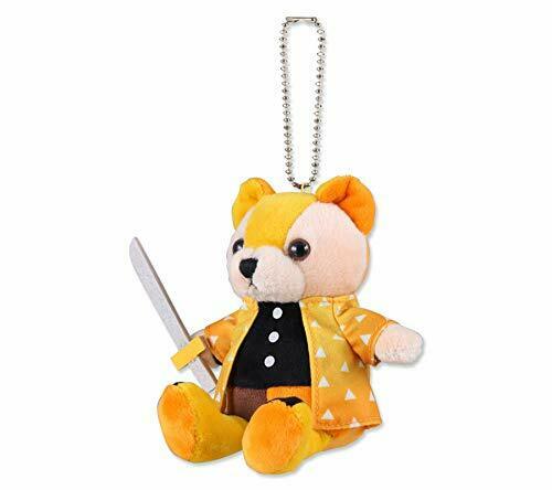 Demon Slayer Kimetsu Bear Agatsuma Zenitsu Plush Doll Stuffed Toy- Japan Figure Store - #1 Bring To You The Best Japanese Goods