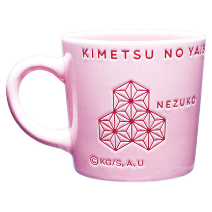 Kaneshotouki Nezuko Kamado Mug Water Repellent Pink 073192- Japan Figure Store - #1 Bring To You The Best Japanese Goods