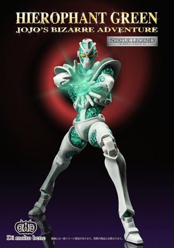 Di Molto Bene Statue Legend Jojo`s Bizarre Adventure Part 3 Hierophant Green- Japan Figure Store - #1 Bring To You The Best Japanese Goods