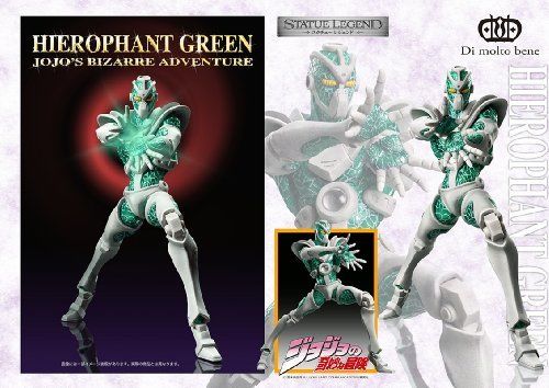 Di Molto Bene Statue Legend Jojo`s Bizarre Adventure Part 3 Hierophant Green- Japan Figure Store - #1 Bring To You The Best Japanese Goods