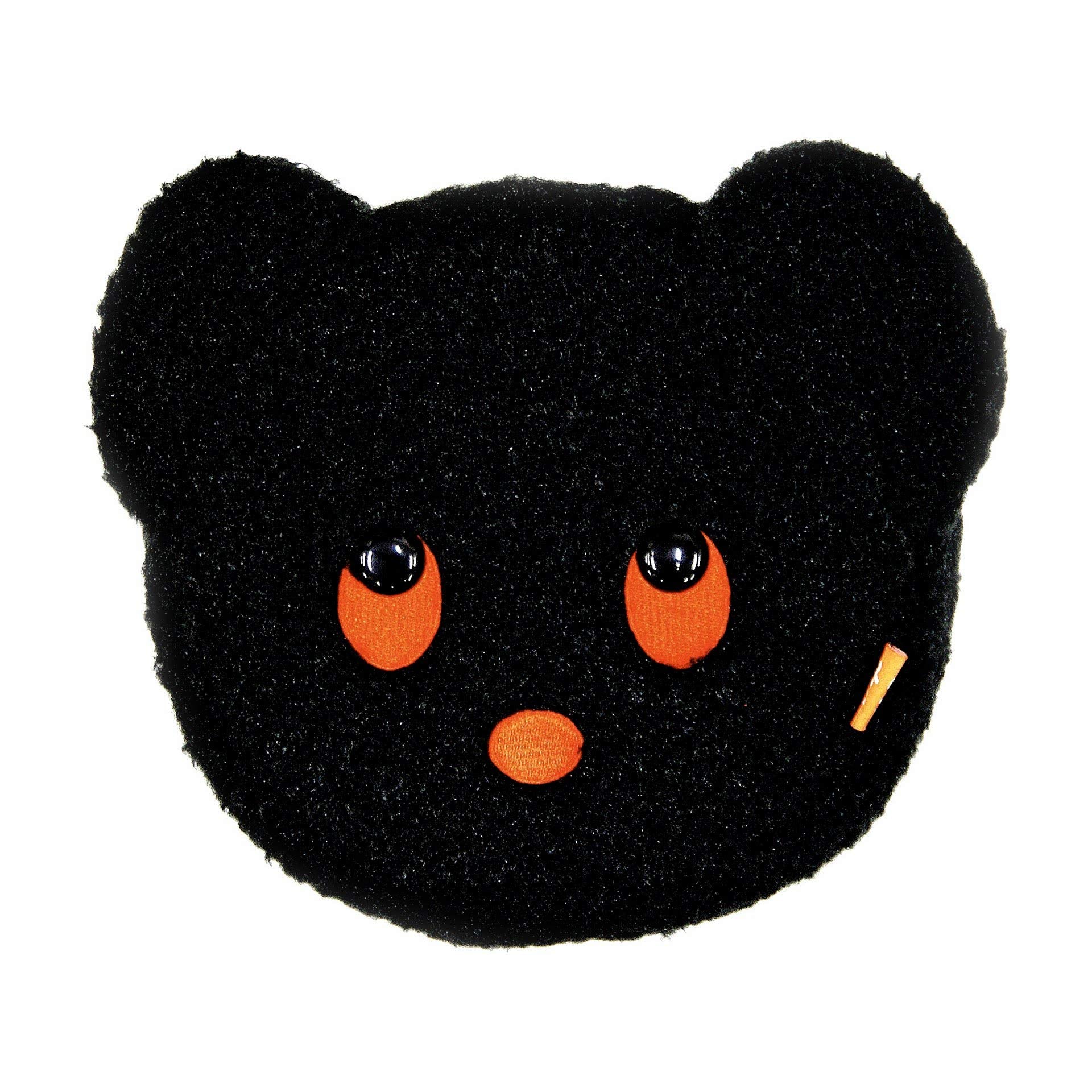 Sekiguchi Dick Bruna Black Bear Face Stuffed Toy Pouch 18cm Length - 600190- Japan Figure Store - #1 Bring To You The Best Japanese Goods