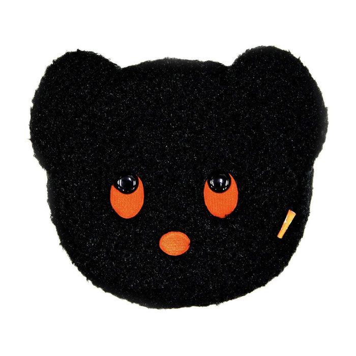 Sekiguchi Dick Bruna Black Bear Face Stuffed Toy Pouch 18cm Length - 600190- Japan Figure Store - #1 Bring To You The Best Japanese Goods
