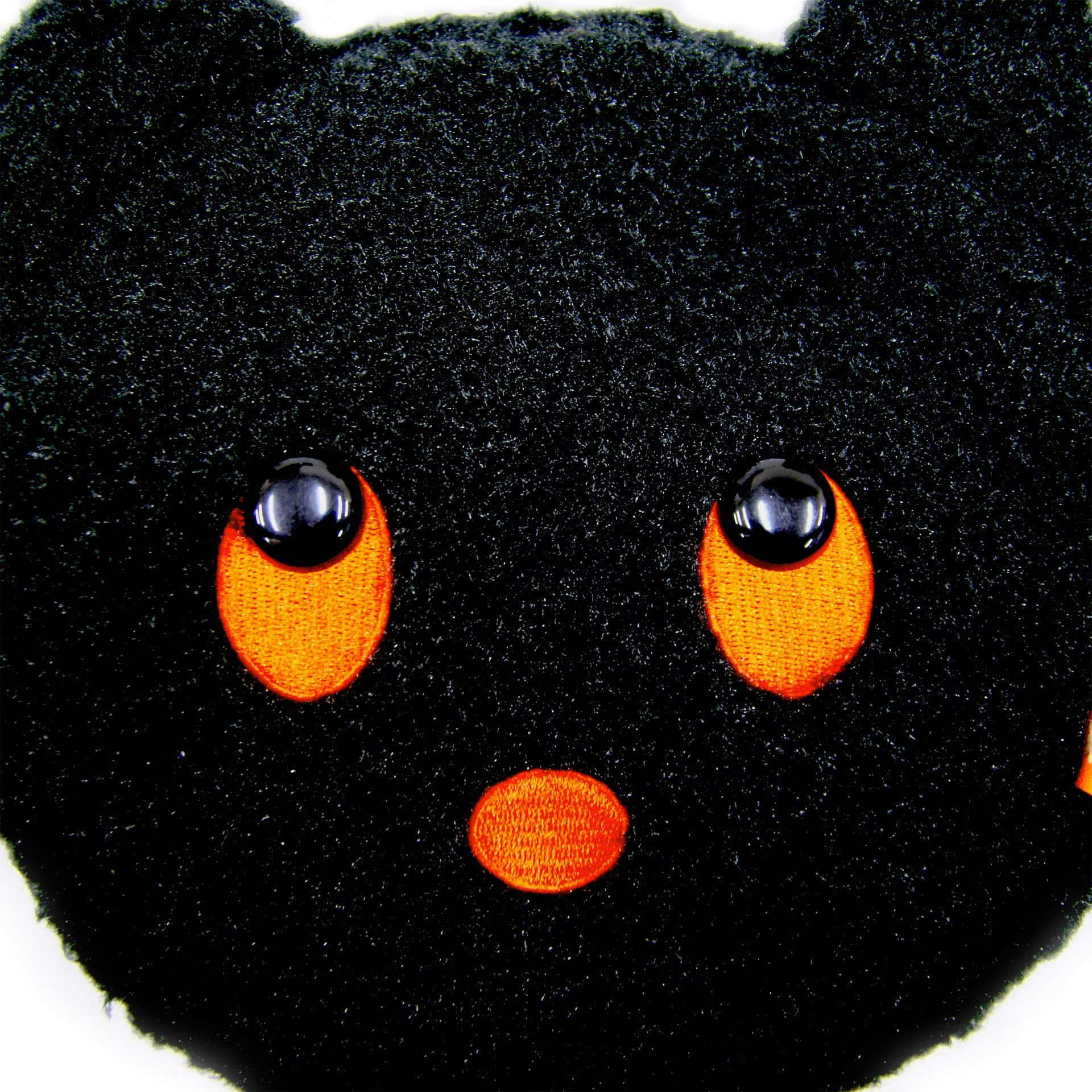 Sekiguchi Dick Bruna Black Bear Face Stuffed Toy Pouch 18cm Length - 600190- Japan Figure Store - #1 Bring To You The Best Japanese Goods
