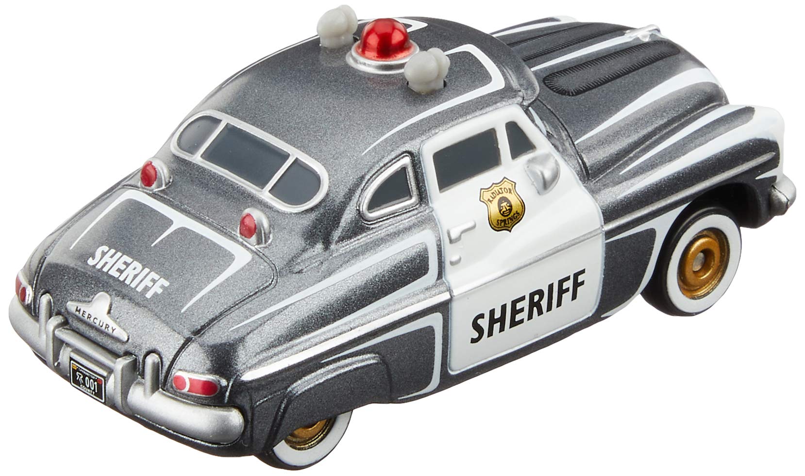 Takara Tomy Tomica Disney Pixar Cars C-42 Sheriff (Pin Stripe Type) 152644 Disney Car Models- Japan Figure Store - #1 Bring To You The Best Japanese Goods