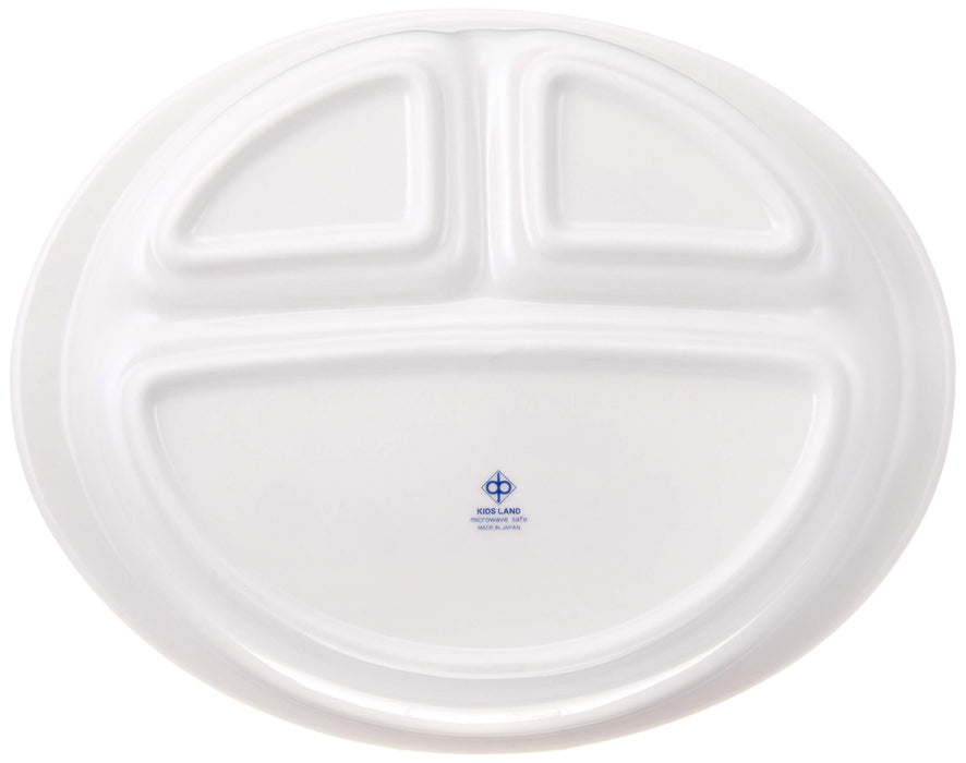 Kaneshotouki Disney Pixar Cars 23cm White Lunch Plate 707136- Japan Figure Store - #1 Bring To You The Best Japanese Goods