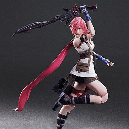 Dissidia Final Fantasy Play Arts Kai Lightning Figure- Japan Figure Store - #1 Bring To You The Best Japanese Goods