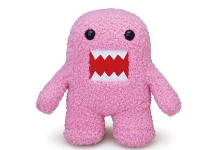 Sekiguchi Domo-Kun Pink Stuffed Toy Small 17cm Height- Japan Figure Store - #1 Bring To You The Best Japanese Goods