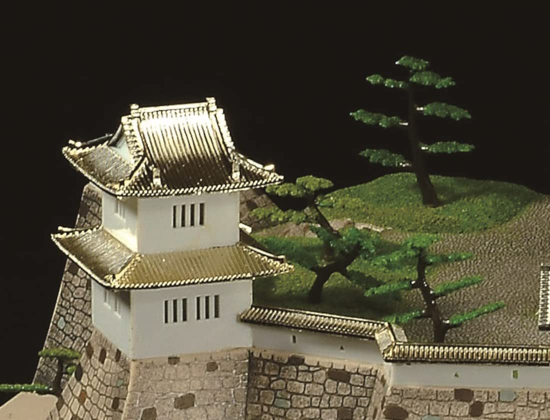 Doyusha 1/280 Japanese Famous Castle Deluxe Gold Hikone Castle Plastic Model Dg-5 Molding Color- Japan Figure Store - #1 Bring To You The Best Japanese Goods