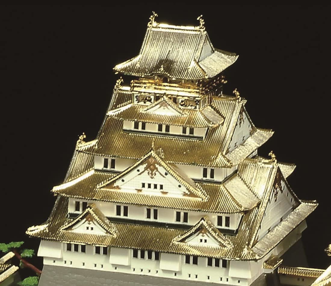 DOYUSHA Dg2 Japanese Osaka Castle Dx Gold 1/350 Scale Plastic Model- Japan Figure Store - #1 Bring To You The Best Japanese Goods