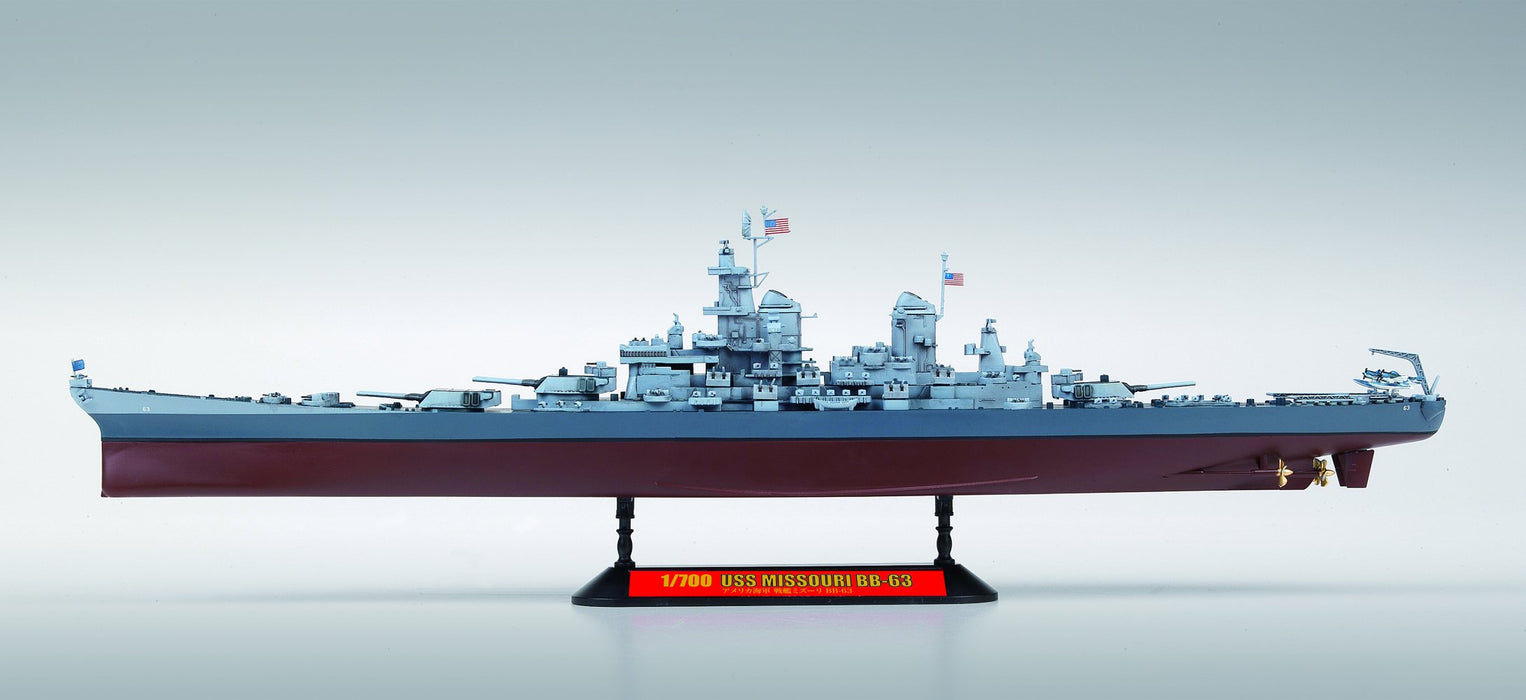 Doyusha 1/700 Awesome! Ship Plastic Model No.21 Us Navy Battleship Missouri Bb-63 Color Coded Plastic Model- Japan Figure Store - #1 Bring To You The Best Japanese Goods