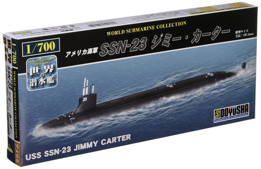DOYUSHA 1/700 Submarines Of The World Series No.04 Us Navy Ssn-23 Jimmy Carter Plastic Model- Japan Figure Store - #1 Bring To You The Best Japanese Goods