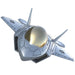 DOYUSHA Stealth Fighter Gray Deformed Plastic Model- Japan Figure Store - #1 Bring To You The Best Japanese Goods