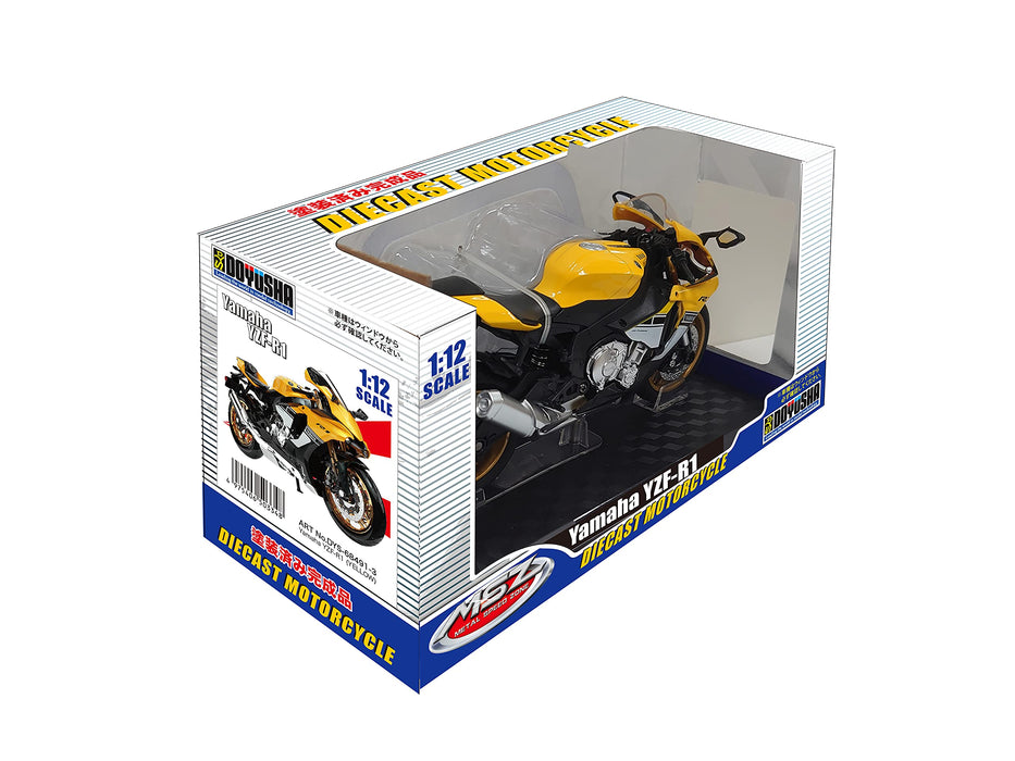 DOYUSHA 1/12 Yamaha Yzf-R1 Yellow Die Casting Finished Model- Japan Figure Store - #1 Bring To You The Best Japanese Goods