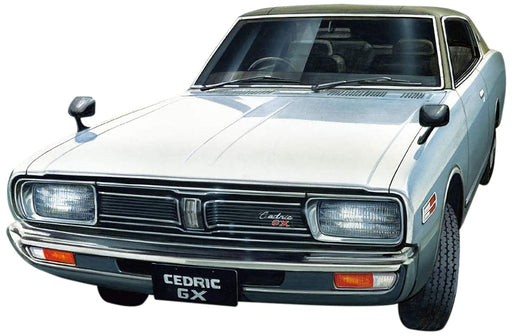 DOYUSHA 1/24 Scale Nissan Cedric Ht 2000 Gx 1971 Plastic Model- Japan Figure Store - #1 Bring To You The Best Japanese Goods