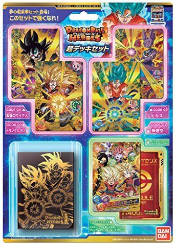 Dragon Ball Heroes Super Deck Set - Japan Figure