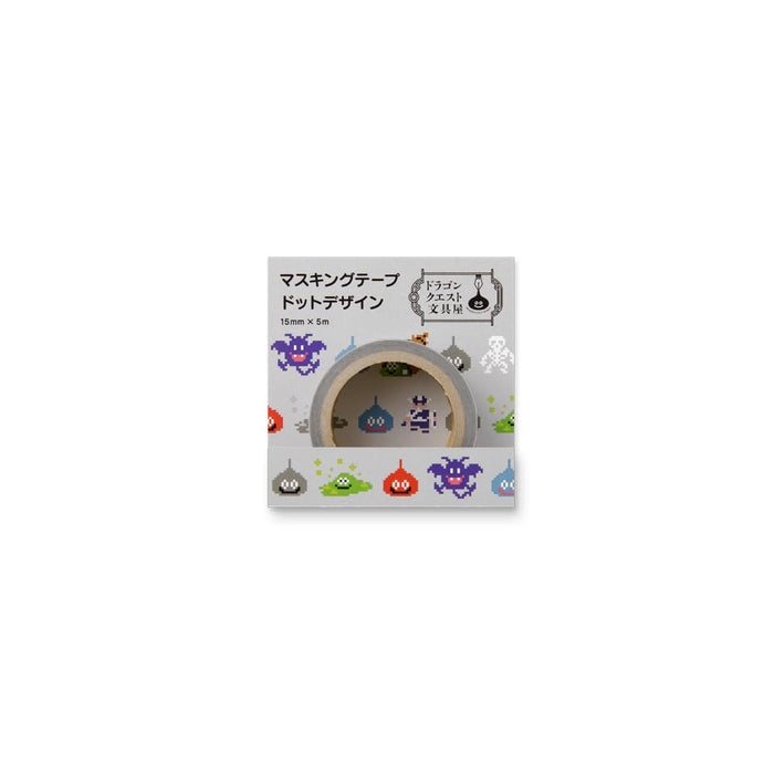 Square Enix Dragon Quest Masking Tape - Dot Design Stationery Shop 256049- Japan Figure Store - #1 Bring To You The Best Japanese Goods