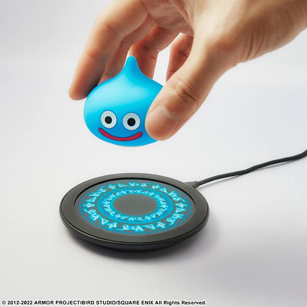 Square Enix Dragon Quest Wireless Charging Pad Zing With Glowing Slime Figure - Charging Pad- Japan Figure Store - #1 Bring To You The Best Japanese Goods